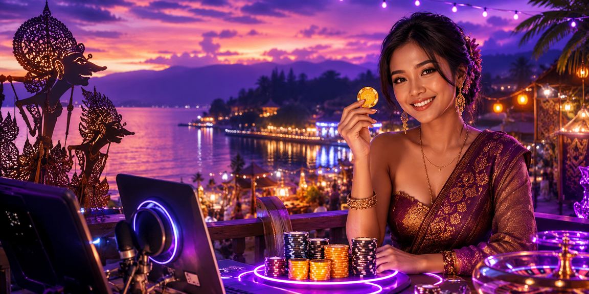 Pengalaman taruhan olahraga neon dengan perangkat seluler di pantai Vietnam